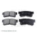Brake Pad Set, disc brake ADG04250 Blue Print, Thumbnail 2