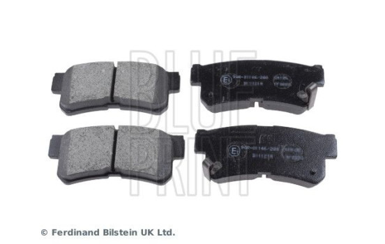 Brake Pad Set, disc brake ADG04250 Blue Print, Image 2