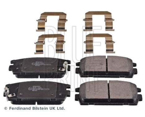 Brake Pad Set, disc brake ADG04251 Blue Print, Image 2