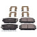 Brake Pad Set, disc brake ADG04251 Blue Print, Thumbnail 2