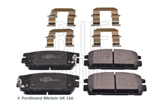 Brake Pad Set, disc brake ADG04251 Blue Print, Image 2