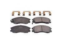 Brake Pad Set, disc brake ADG04255 Blue Print
