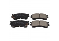 Brake Pad Set, disc brake ADG04256 Blue Print