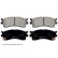 Brake Pad Set, disc brake ADG04256 Blue Print, Thumbnail 2