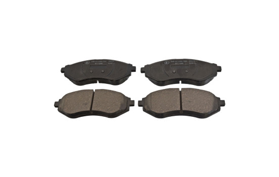 Brake Pad Set, disc brake ADG04257 Blue Print
