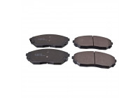 Brake Pad Set, disc brake ADG04258 Blue Print