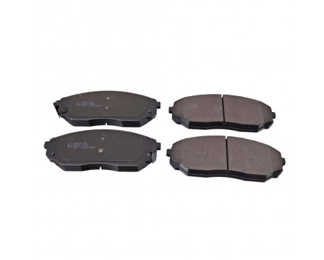 Brake Pad Set, disc brake ADG04258 Blue Print