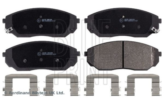 Brake Pad Set, disc brake ADG04258 Blue Print, Image 2