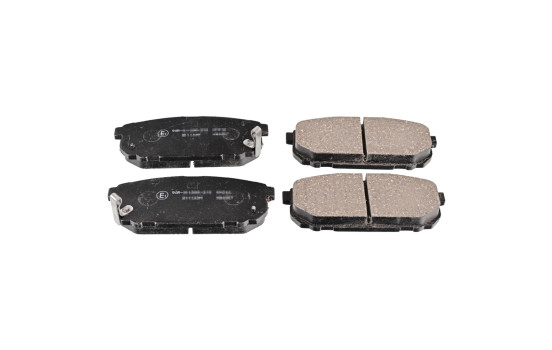 Brake Pad Set, disc brake ADG04259 Blue Print