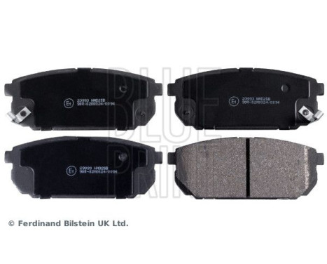 Brake Pad Set, disc brake ADG04259 Blue Print, Image 2