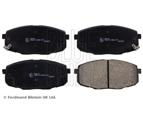 Brake Pad Set, disc brake ADG04261 Blue Print, Image 2