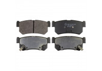 Brake Pad Set, disc brake ADG04262 Blue Print