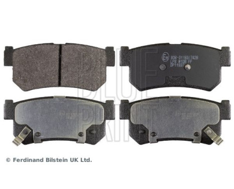 Brake Pad Set, disc brake ADG04262 Blue Print, Image 2
