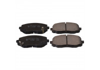 Brake Pad Set, disc brake ADG04264 Blue Print