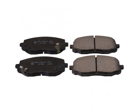 Brake Pad Set, disc brake ADG04264 Blue Print