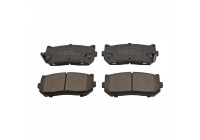 Brake Pad Set, disc brake ADG04266 Blue Print