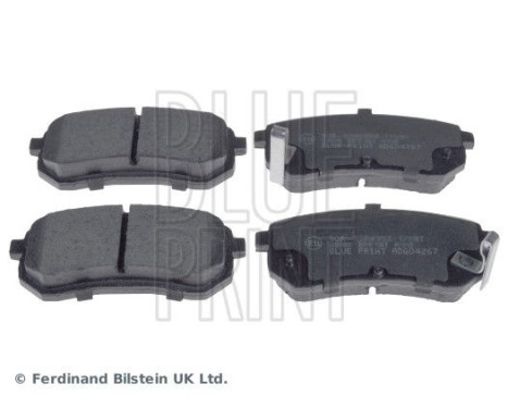 Brake Pad Set, disc brake ADG04267 Blue Print, Image 2