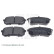 Brake Pad Set, disc brake ADG04267 Blue Print, Thumbnail 2