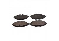 Brake Pad Set, disc brake ADG04268 Blue Print