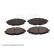 Brake Pad Set, disc brake ADG04268 Blue Print, Thumbnail 2