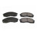 Brake Pad Set, disc brake ADG04270 Blue Print