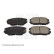 Brake Pad Set, disc brake ADG04271 Blue Print, Thumbnail 2