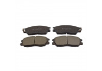 Brake Pad Set, disc brake ADG04272 Blue Print