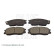 Brake Pad Set, disc brake ADG04272 Blue Print, Thumbnail 2