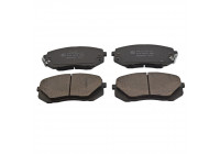 Brake Pad Set, disc brake ADG04278 Blue Print