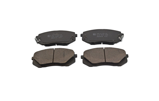 Brake Pad Set, disc brake ADG04278 Blue Print