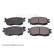 Brake Pad Set, disc brake ADG04279 Blue Print, Thumbnail 2