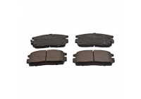 Brake Pad Set, disc brake ADG04281 Blue Print