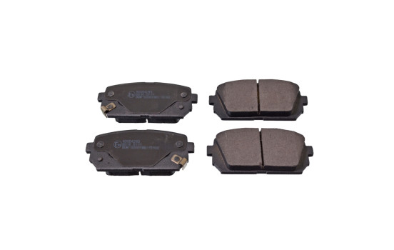 Brake Pad Set, disc brake ADG04283 Blue Print