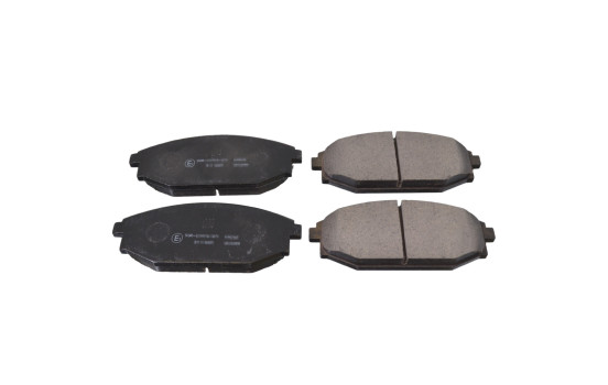 Brake Pad Set, disc brake ADG04287 Blue Print