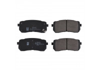 Brake Pad Set, disc brake ADG04289 Blue Print