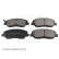 Brake Pad Set, disc brake ADG04291 Blue Print, Thumbnail 2