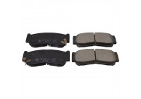 Brake Pad Set, disc brake ADG04292 Blue Print