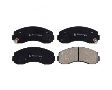 Brake Pad Set, disc brake ADG04293 Blue Print