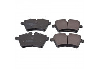 Brake Pad Set, disc brake ADG04298 Blue Print