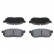 Brake Pad Set, disc brake ADH24207 Blue Print