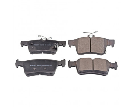 Brake Pad Set, disc brake ADH242101 Blue Print