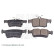 Brake Pad Set, disc brake ADH242101 Blue Print, Thumbnail 2