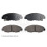 Brake Pad Set, disc brake ADH24232 Blue Print, Thumbnail 2