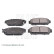 Brake Pad Set, disc brake ADH24241 Blue Print, Thumbnail 2