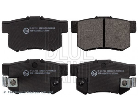 Brake Pad Set, disc brake ADH24247 Blue Print, Image 2