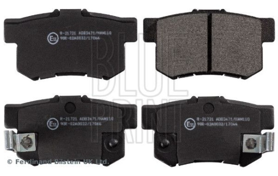 Brake Pad Set, disc brake ADH24247 Blue Print, Image 2