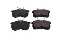 Brake Pad Set, disc brake ADH24257 Blue Print