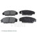 Brake Pad Set, disc brake ADH24258 Blue Print, Thumbnail 2