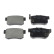 Brake Pad Set, disc brake ADH24264 Blue Print