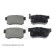 Brake Pad Set, disc brake ADH24264 Blue Print, Thumbnail 2